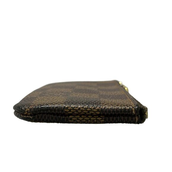 Auth LOUIS VUITTON Pochette Cle N62658 Ebene Damier - Picture 4 of 12